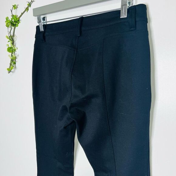 Ann Taylor Women's Black Ankle Zip Moto Skinny Pants Size 6 - Picture 8 of 9